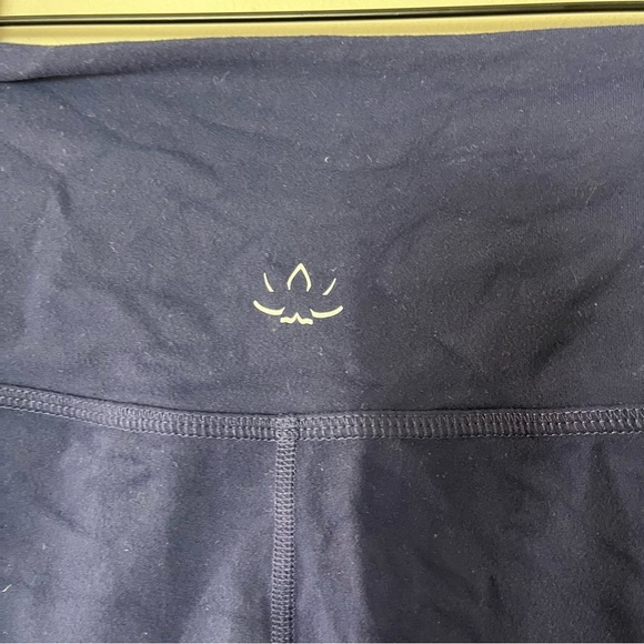 Beyond Yoga The Bar Method Navy Full Length Leggings Large - Picture 4 of 7